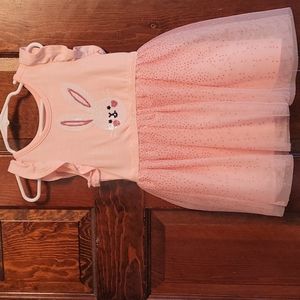 Cat & Jack Easter Bunny Dress 2T